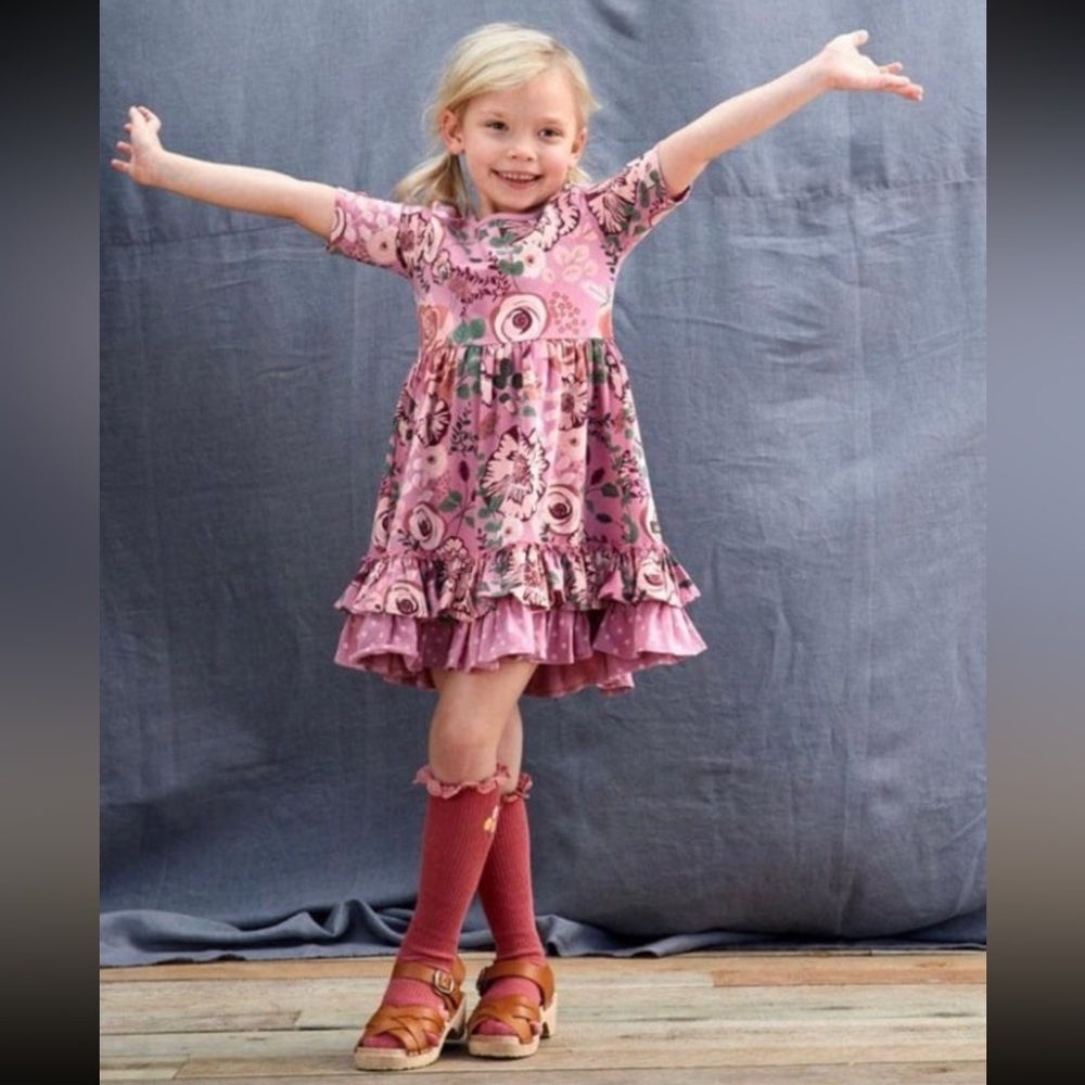 Matilda Jane Odette Floral Pink Dress